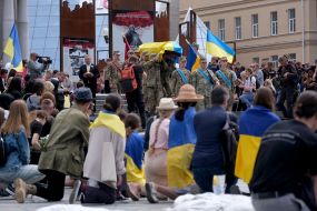 Церемонія прощання з Романом Ратушним