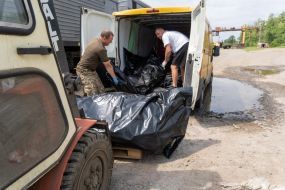 Трупы военнослужащих рф