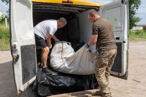Трупы военнослужащих рф
