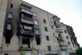 Residential building in the village of Gorenka (Kyiv region) destroyed as a result of shelling by the Russian occupiers