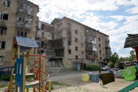 Residential building in the village of Gorenka (Kyiv region) destroyed as a result of shelling by the Russian occupiers