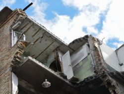 Residential building in the village of Gorenka (Kyiv region) destroyed as a result of shelling by the Russian occupiers