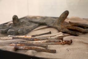 Exposition in the memorial complex "Prison on Stryjska"