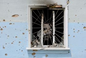 Building in Irpen (Kyiv region) destroyed as a result of shelling by the Russian occupiers