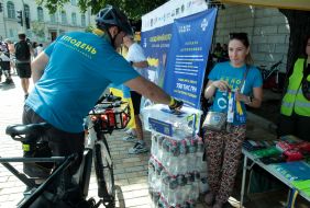 Cycling day in Kyiv