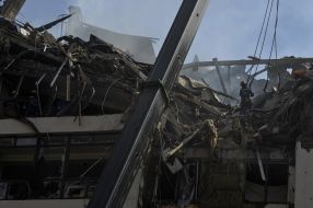 Consequences of the rocket attack on Kyiv