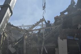Consequences of the rocket attack on Kyiv