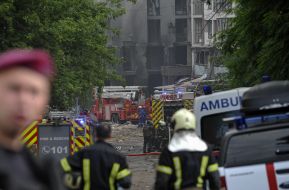 Consequences of the rocket attack on Kyiv