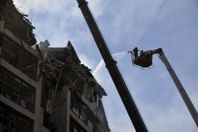 Consequences of the rocket attack on Kyiv