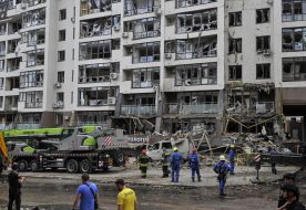 Consequences of the rocket attack on Kyiv