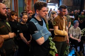 Farewell to the volunteer of the medical battalion "Hospitaliers" Natalia Frauscher