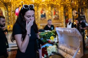Farewell to the volunteer of the medical battalion "Hospitaliers" Natalia Frauscher