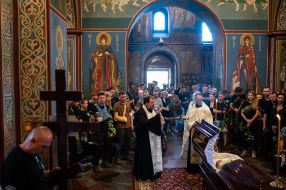 Farewell to the volunteer of the medical battalion "Hospitaliers" Natalia Frauscher