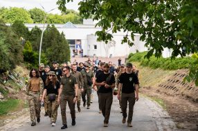 Farewell to the volunteer of the medical battalion "Hospitaliers" Natalia Frauscher
