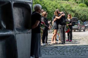 Farewell to the volunteer of the medical battalion "Hospitaliers" Natalia Frauscher