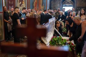 Farewell to the volunteer of the medical battalion "Hospitaliers" Natalia Frauscher