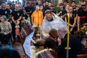 Farewell to the volunteer of the medical battalion "Hospitaliers" Natalia Frauscher