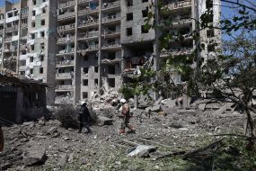 Consequences of a rocket attack on Serhiyivka in Odesa region