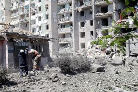 Consequences of a rocket attack on Serhiyivka in Odesa region