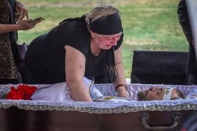 Farewell to the coach of FC "Athletic" Oleksandr Shyshkov, who died in Sergiyivka from a Russian missile strike