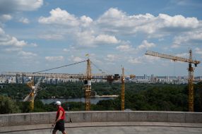 View of the Dnipro from the observation deck