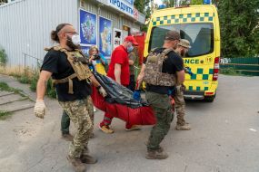 Погибшие после обстрела Харькова