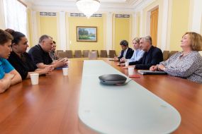 Meeting of Igor Zhovkva with Filippo Grandi
