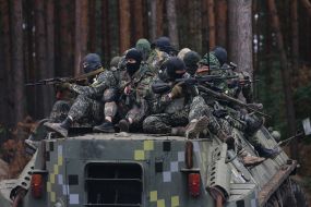Training of personnel of units of the Territorial Defense Forces of the Ukrainian Armed Forces in the Kyiv Region