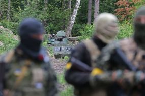 Training of personnel of units of the Territorial Defense Forces of the Ukrainian Armed Forces in the Kyiv Region