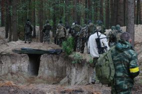 Training of personnel of units of the Territorial Defense Forces of the Ukrainian Armed Forces in the Kyiv Region