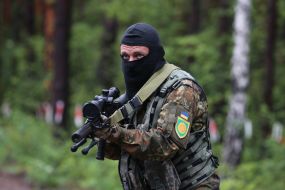 Training of personnel of units of the Territorial Defense Forces of the Ukrainian Armed Forces in the Kyiv Region