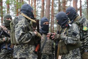 Training of personnel of units of the Territorial Defense Forces of the Ukrainian Armed Forces in the Kyiv Region