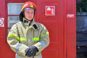 Volunteer firefighter