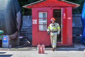 Volunteer firefighter