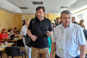 Oleksandr Starukh and Artur Krupskyi