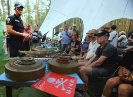 Обучение по минной безопасности для детей и взрослых в Киеве