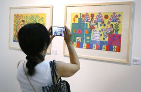 Exhibition of Maria Prymachenko's works "I am giving to Ukraine!" in Lviv