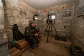 A soldier of the National Guard