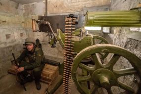 A soldier of the National Guard