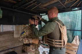 A soldier of the National Guard