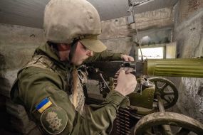 A soldier of the National Guard