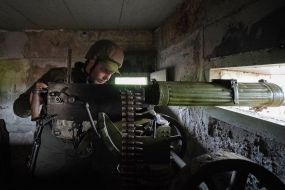 A soldier of the National Guard