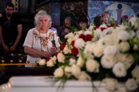 Farewell ceremony for Oleksiy Vadaturskyi and Raisa Vadaturskyi