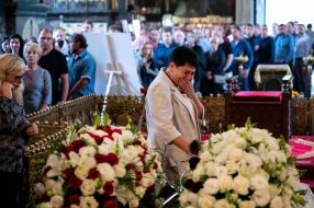 Farewell ceremony for Oleksiy Vadaturskyi and Raisa Vadaturskyi