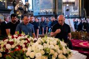 Farewell ceremony for Oleksiy Vadaturskyi and Raisa Vadaturskyi