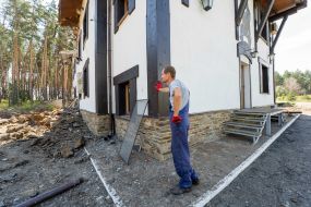 Consequences of rocket fire in Kharkiv