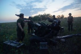 Ukrainian military in Kharkiv region