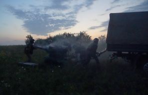 Ukrainian military in Kharkiv region