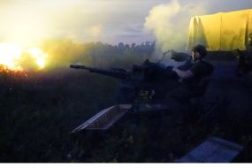 Ukrainian military in Kharkiv region