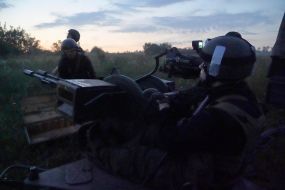 Ukrainian military in Kharkiv region